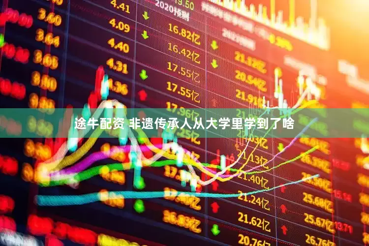 途牛配资 非遗传承人从大学里学到了啥