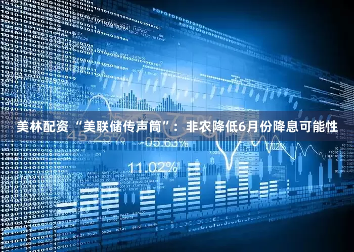 美林配资 “美联储传声筒”：非农降低6月份降息可能性
